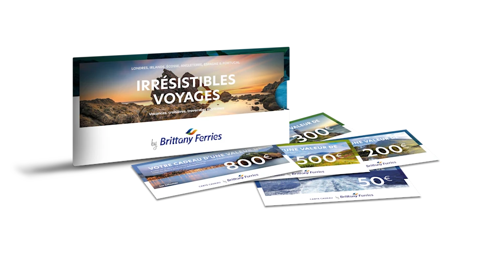 Visuel carte cadeau Brittany Ferries