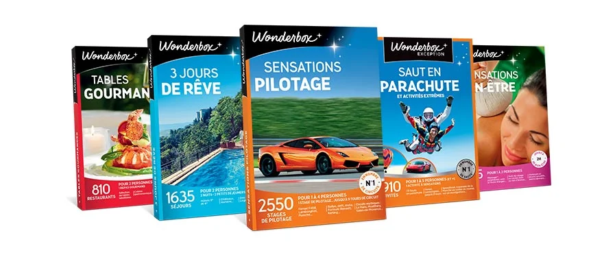 Coffret cadeau Wonderbox